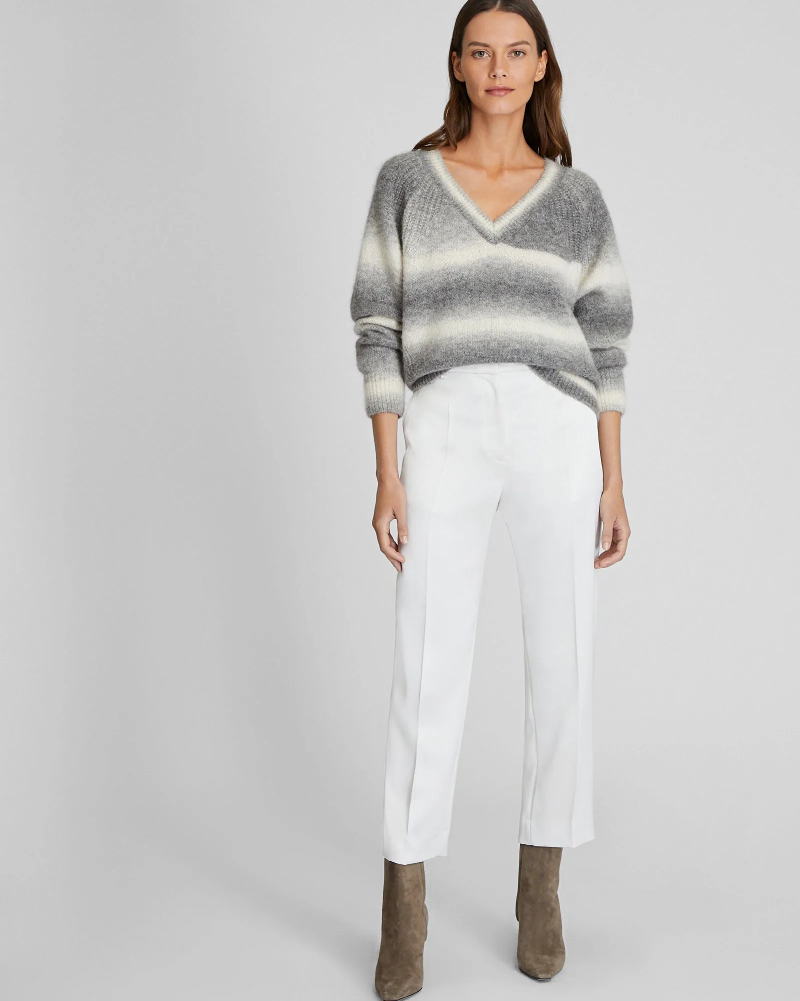 Alpaca V-Neck Sweater