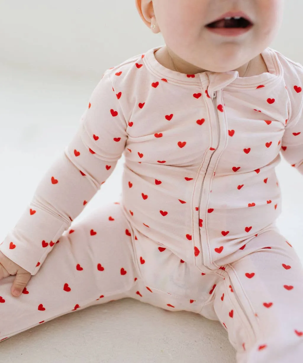 Baby Pajama in Sweetheart