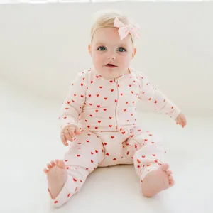 Baby Pajama in Sweetheart