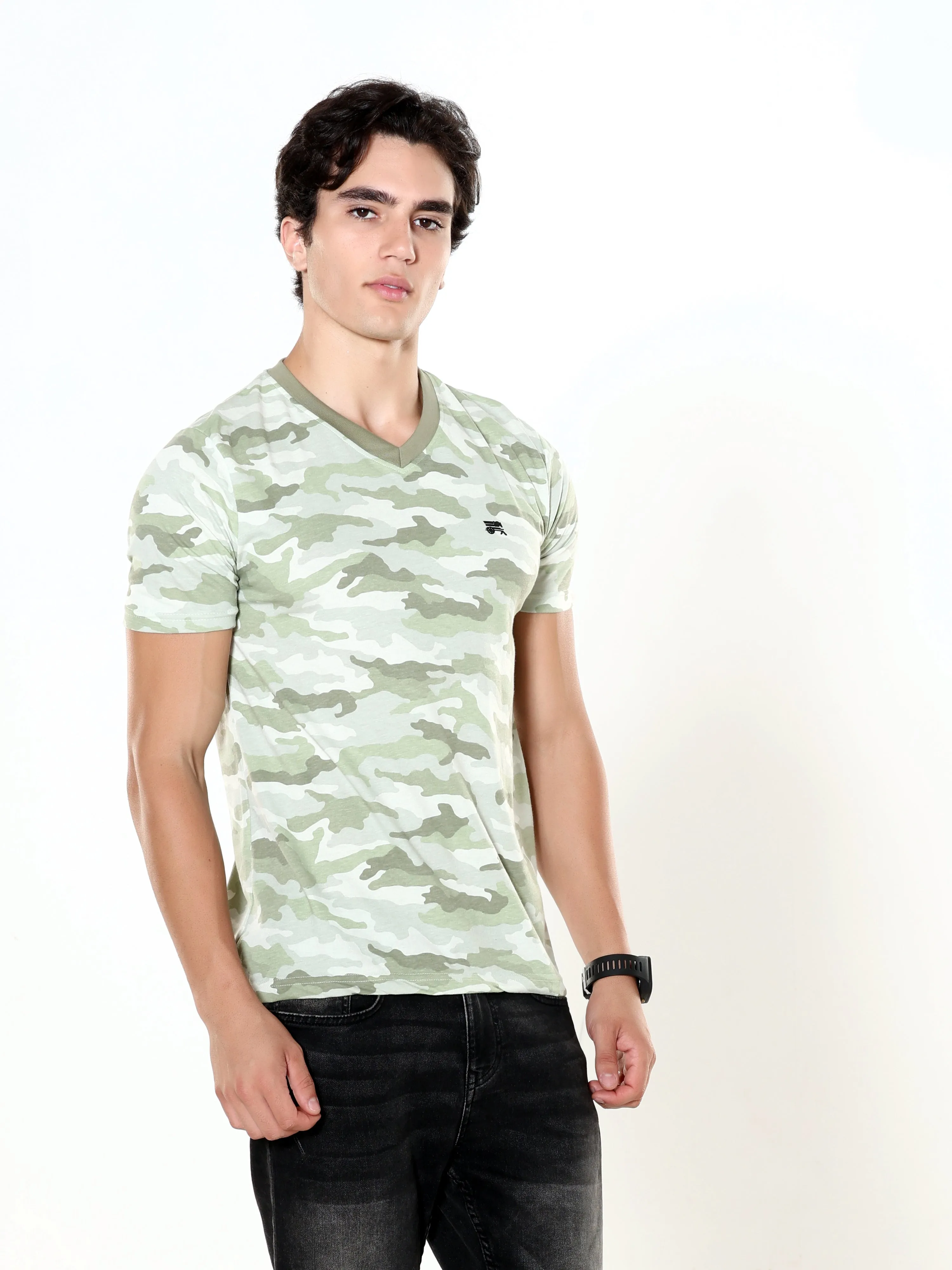 Blitz Camo Green Light Weight T-shirt