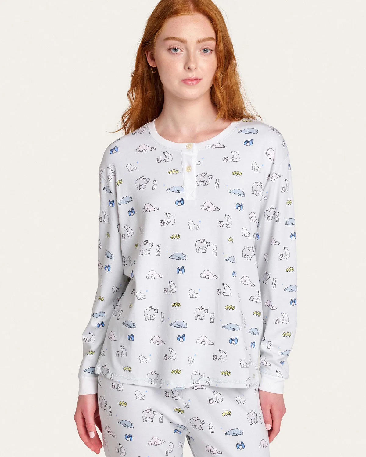 Evan PJ Set in Fuzzy Love