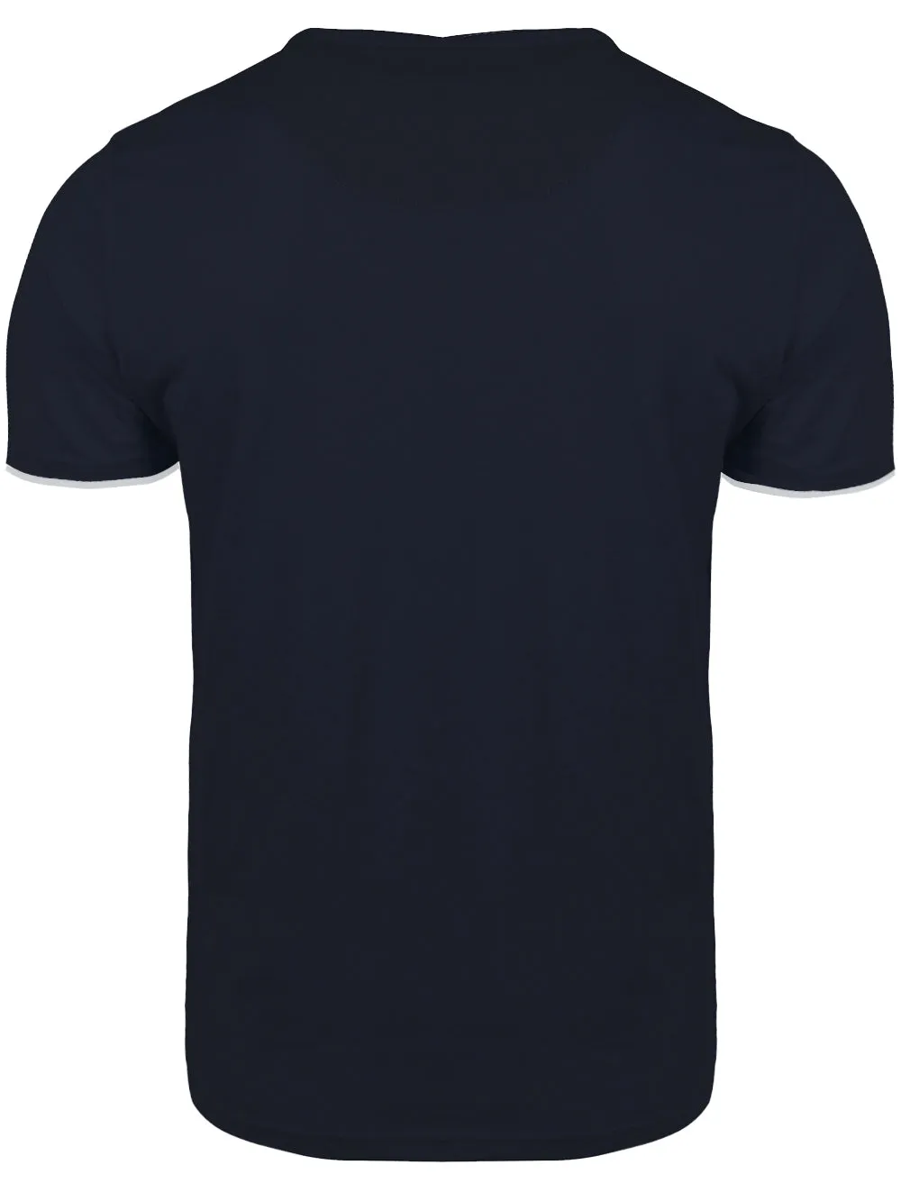FableC Mock Insert Short Sleeve T-Shirt in Navy
