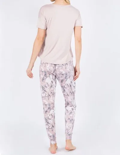 Hacci Lounge Pajama Set - Stop Wishing Start Doing