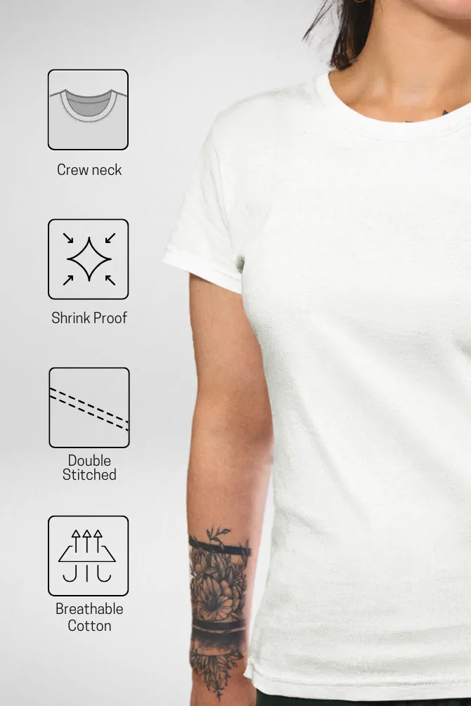 Happy Dhulandi Printed T-shirt for women