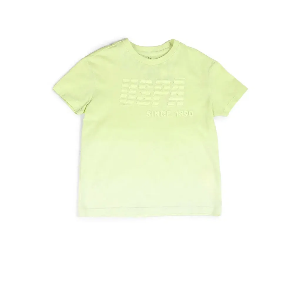 Lime Brand Printed Regular Fit T-Shirt