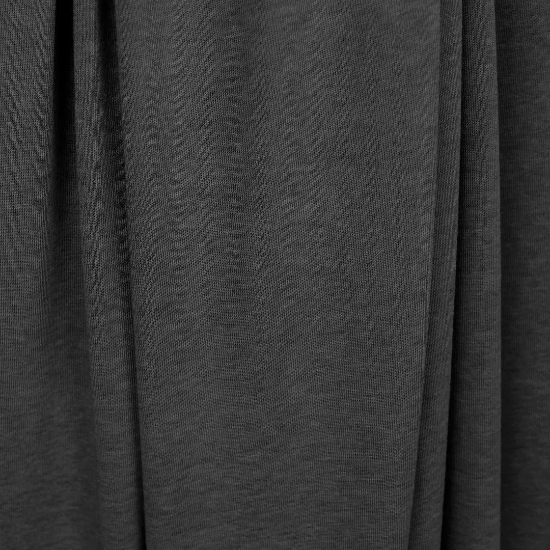 lyocell/wool stretch jersey - dk charcoal