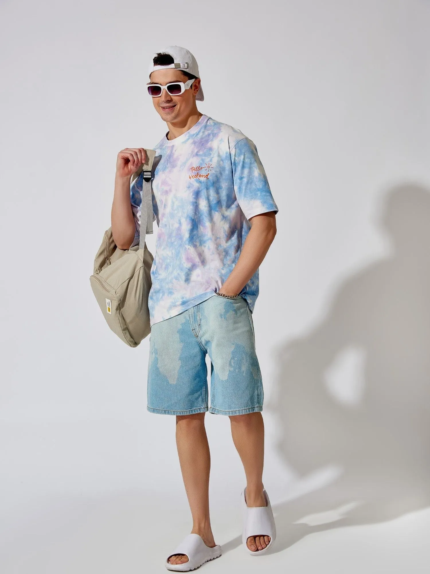 Maniac Printed Half Sleeves Mens Round Neck T-Shirt