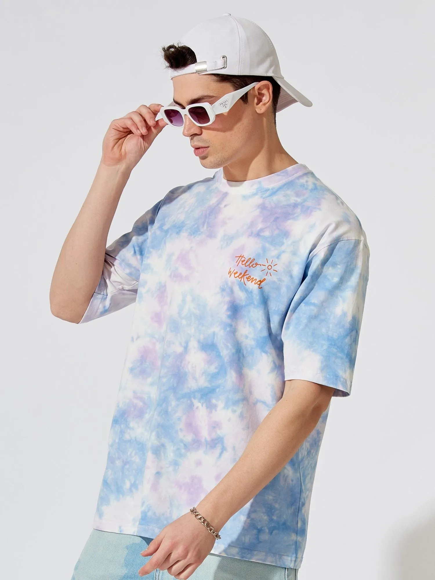 Maniac Printed Half Sleeves Mens Round Neck T-Shirt