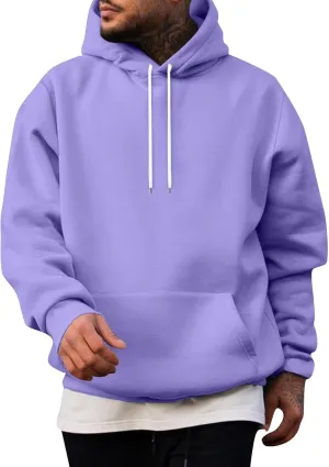 Mens Hoodie Outerwear Fall Comfy Long Sleeve Lightweight Drawstring Hoodies Running Trendy Cool Pullover