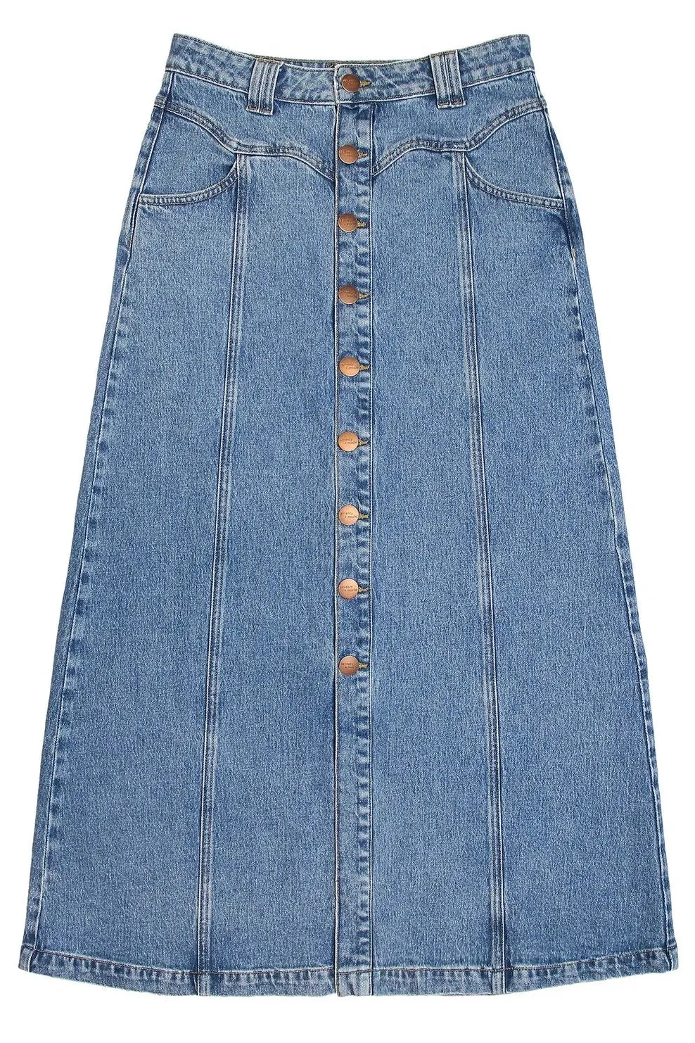Mia Seamed Skirt in Arizona Vintage