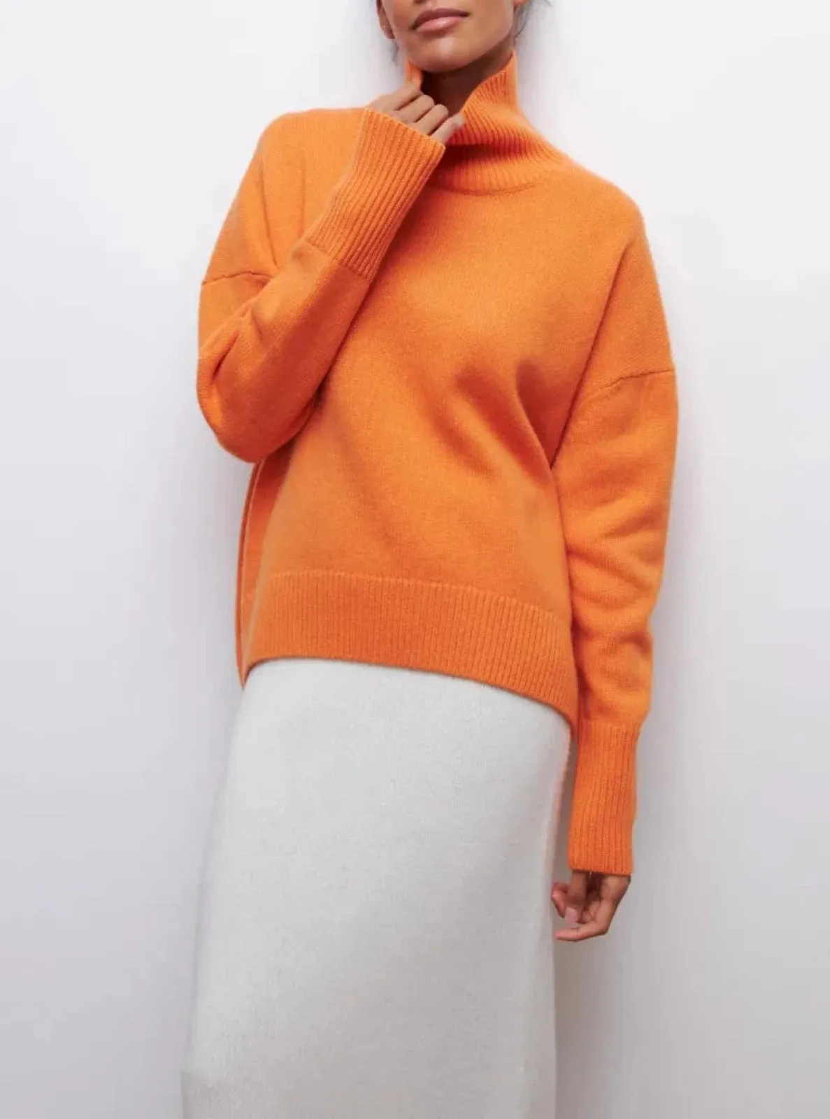 Oversized Turtleneck Sweater