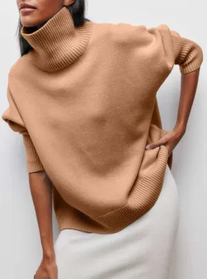 Oversized Turtleneck Sweater