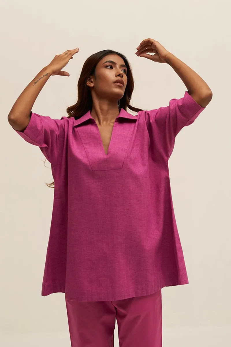 Phlox Pink Cotton Co-ord Set