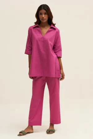 Phlox Pink Cotton Co-ord Set