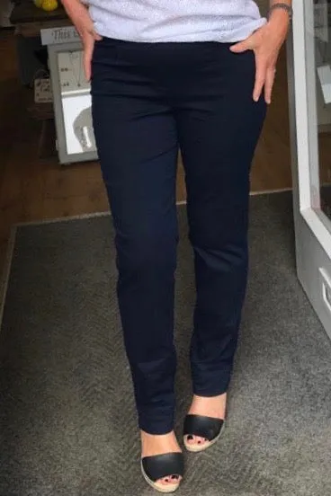 Robell Denim Marie Full Length Jeans in Black 90