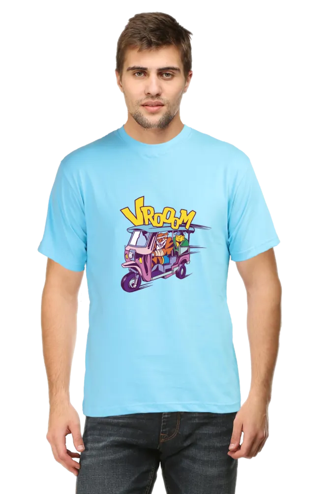 Tiger Rickshaw Printed T-shirt for men