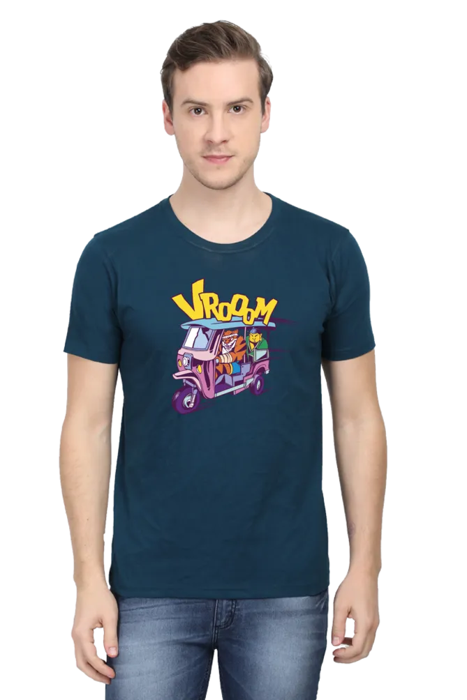 Tiger Rickshaw Printed T-shirt for men
