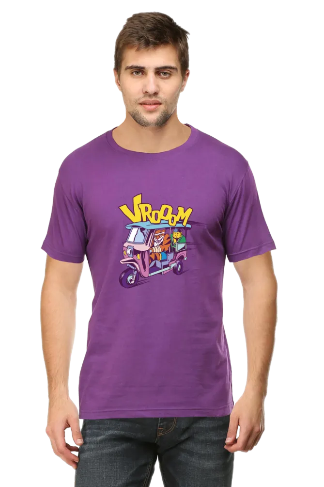 Tiger Rickshaw Printed T-shirt for men