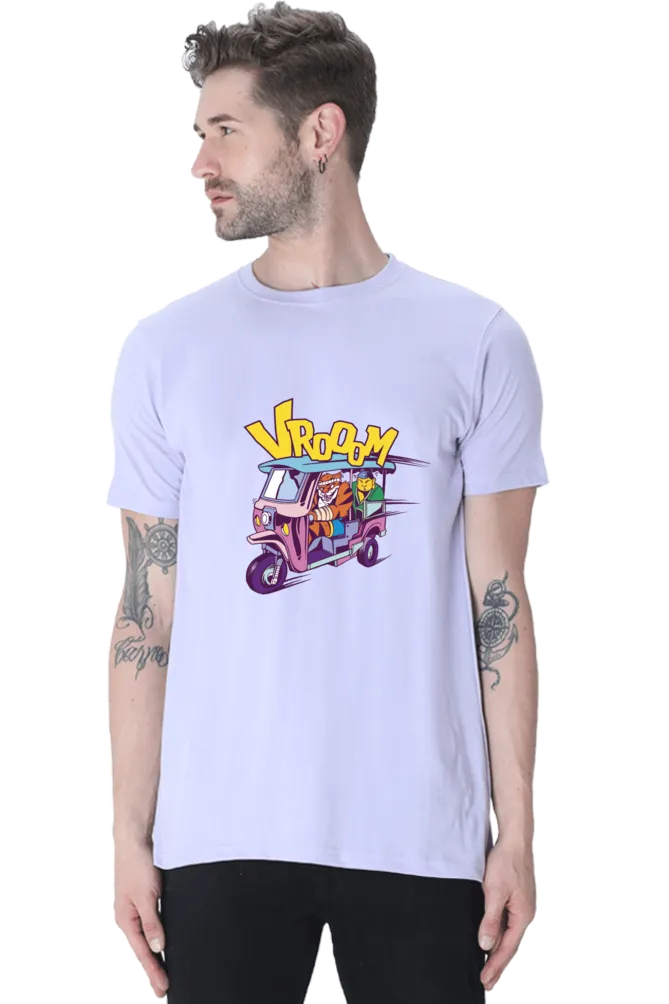 Tiger Rickshaw Printed T-shirt for men