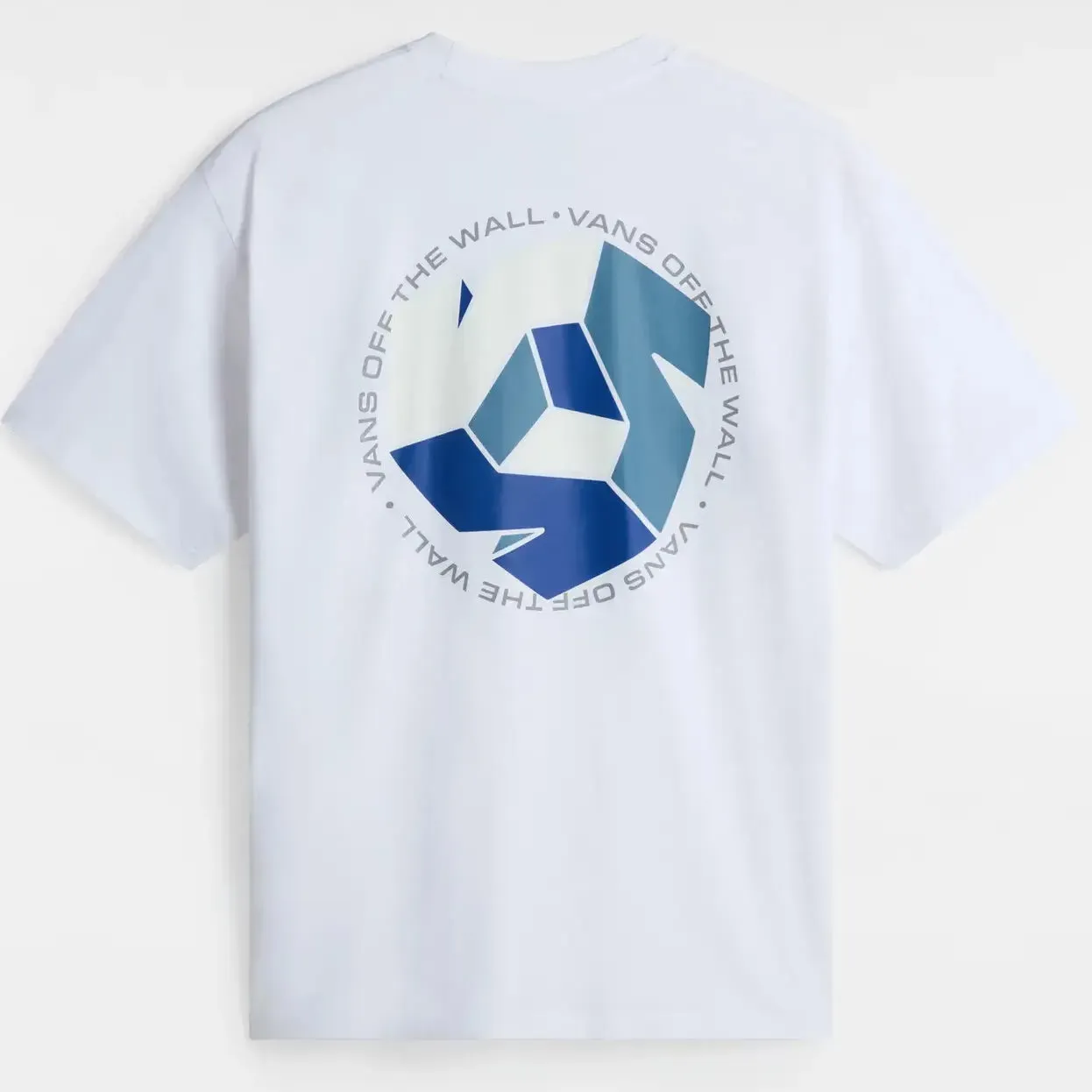 Vans Cycle V Short Sleeve Crew T-Shirt - Marshmallow