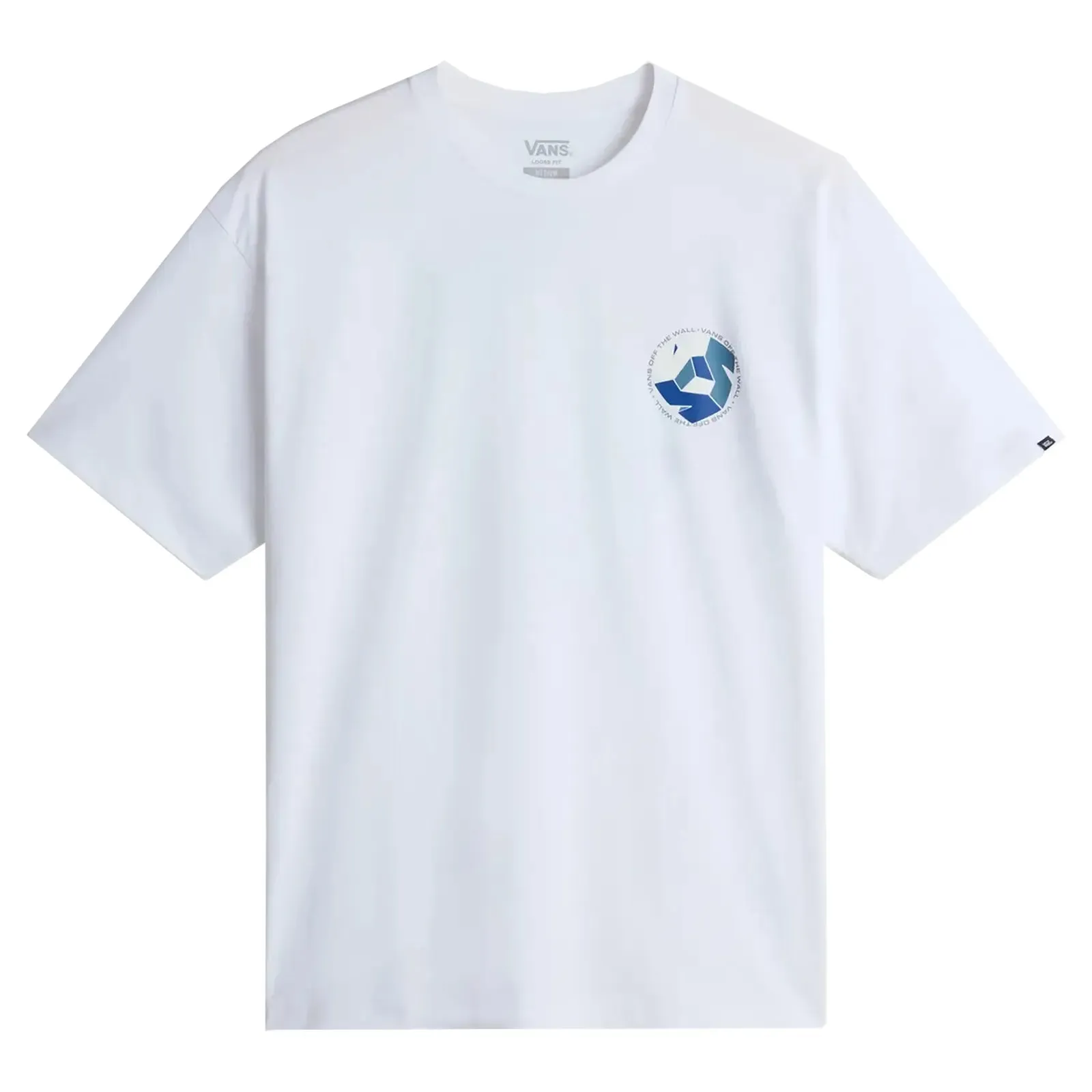 Vans Cycle V Short Sleeve Crew T-Shirt - Marshmallow