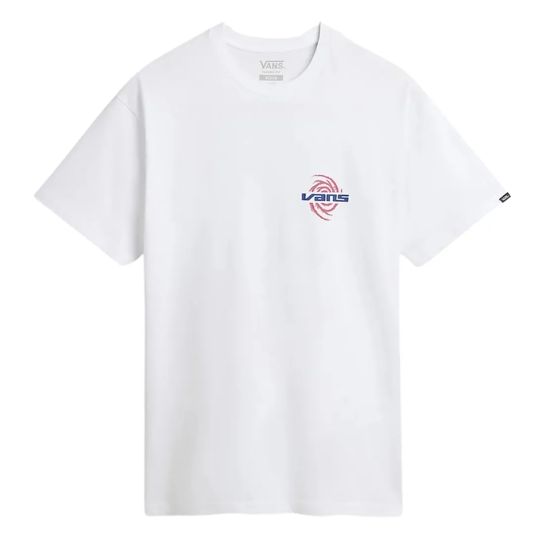 Vans Wormhole Warped T-Shirt - White