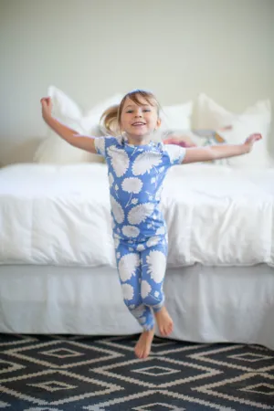 Zoe Floral Girls Pajama  Set